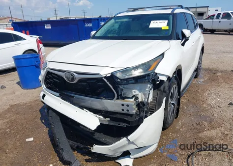 2021 Toyota Highlander Xle from USA, damaged, VIN 5TDGZRAH6MS515004